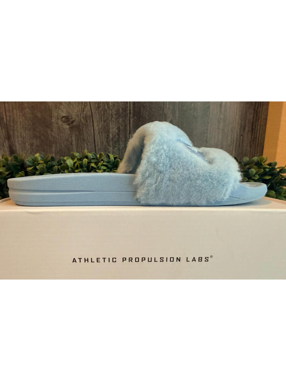 APL Shearling Ice Blue Slide Women's EU 40  US 9